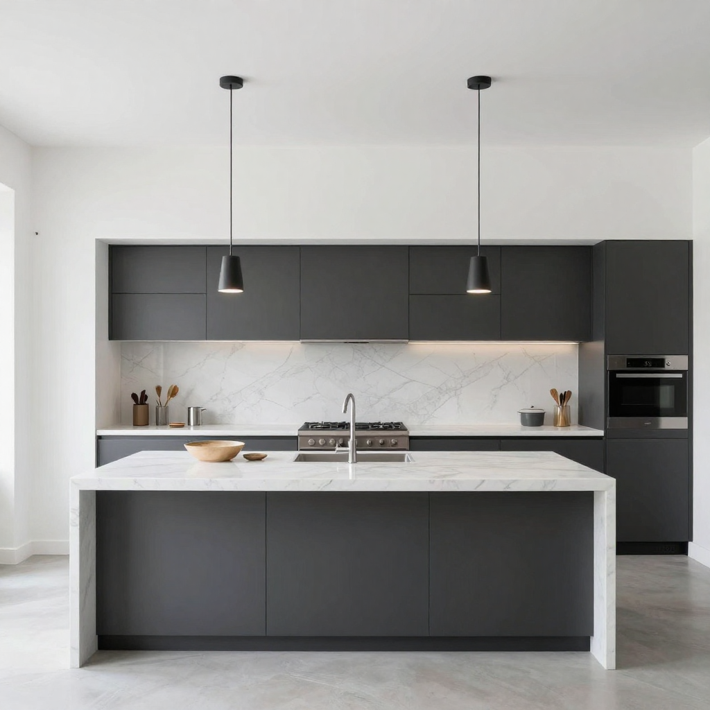 Reforma de cocina moderna con acabados premium en Palma de Mallorca